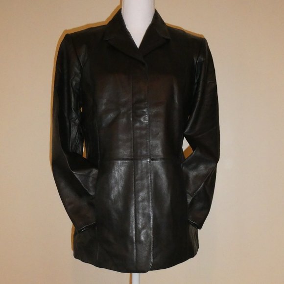 Leather Jacket Women's As New - Picture 1 of 8